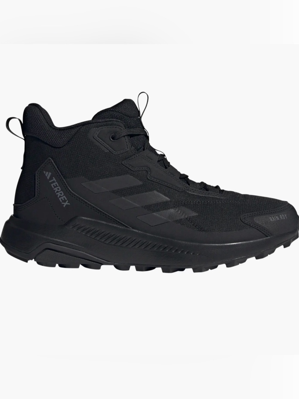 adidas Terrex All-Black Athletic Trail Shoes